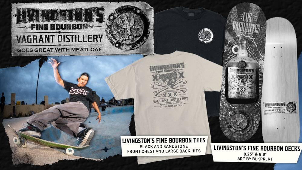 Livingston's fine burbon tees and decks