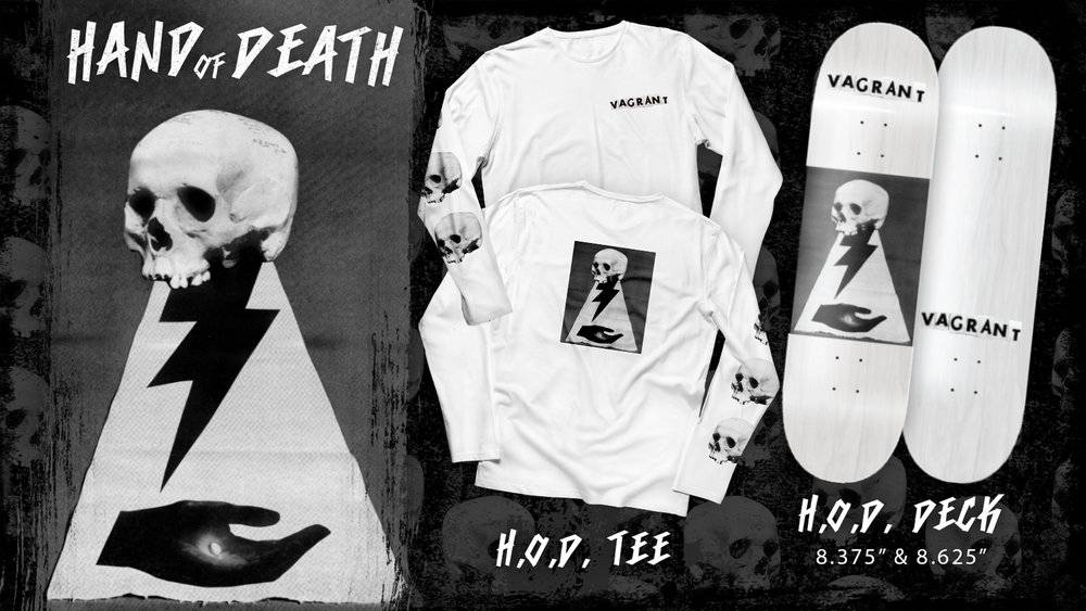 Hand of death tees and decks
